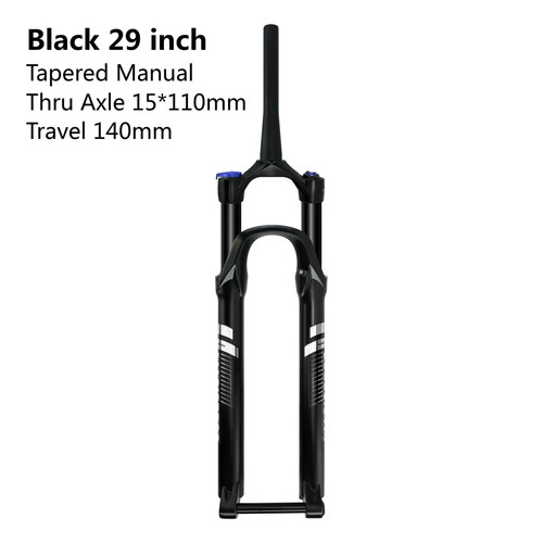 Horquilla de bicicleta 26 27,5 29 pulgadas 34 mm 15 * 110 mm suspensión horquillas neumáticas para bicicleta de montaña - Imagen 9 de 32