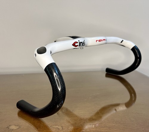 Cinelli Carbon Fiber RAM 2 Handlebars 420mm/ 100mm Road Integrated Excellent!!! - Picture 7 of 24
