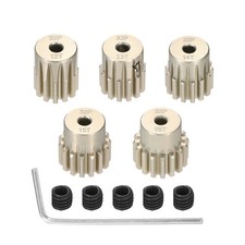 5Pcs 32P Pinion Gear Set 12T 13T 14T 15T 16T for 3.175 mm Shaft