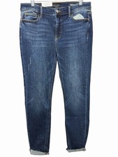 Judy Blue Skinny Jeans Womens 13 31 NWT Mid Rise Stretch Dark Wash Denim