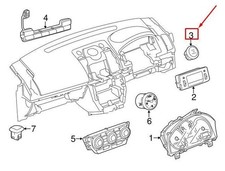 OEM LAND ROVER FREELANDER L359 START STOP BUTTON LR039740 GENUINE