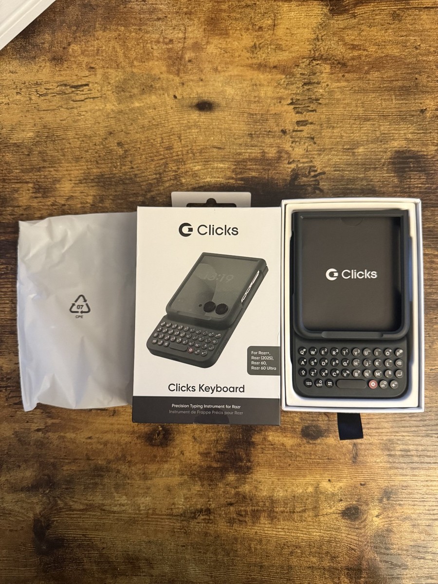 Clicks キーボード Moto Razr 60 Ultra用 Clicks Keyboard for Motorola Razr 2025