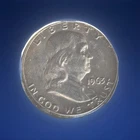 Franklin Half Dollar 1963-D Denver Mint 50C 90% Silver