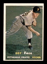 1957 Topps #166 Roy Face   VGEX X3587981