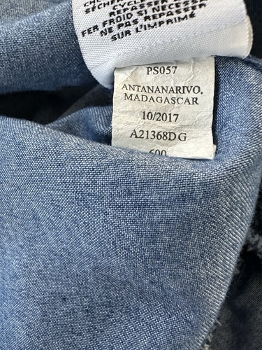 DKNY blue Chambray Girls 4T dress - Picture 7 of 7