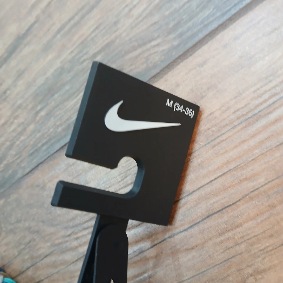 Cinto de tecido Nike médio (34-36) azul golfe elástico flexível trançado G-Flex - Imagem 2 de 4