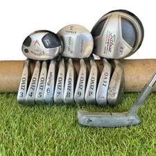 Titleist Callaway Zevo Blades Adams Stiff Flex Complete Men's Golf Club Set