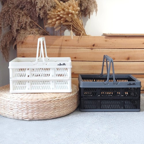 crates for storage,plastic baskets for organizing,collapsible shopping basket... - Picture 9 of 9