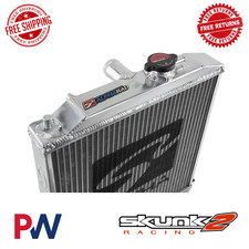 Skunk2 Alpha Series Half Size Radiator Aluminum For 88-91 Civic/ CRX 349-05-1550
