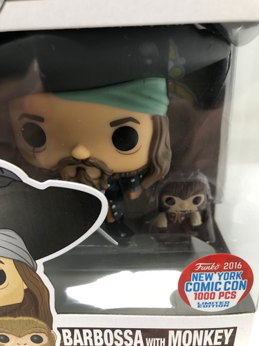Capitán Barbossa con Mono #225 CAJA DAÑADA VER FOTOS - Imagen 2 de 12
