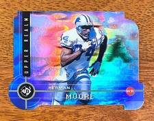 Herman Moore 1998 UD3 Upper Realm Die Cut 069/100 Detroit Lions