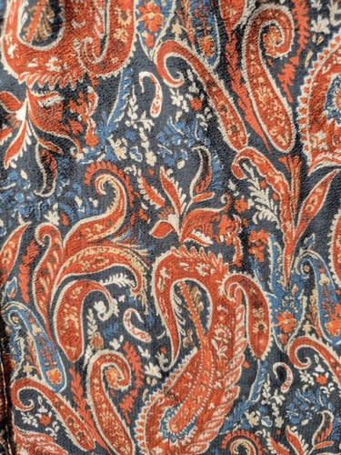 Sanctuary Damen S ärmellose Viskose Bluse Knopfleiste rot Paisley V-Ausschnitt - Bild 3 von 8