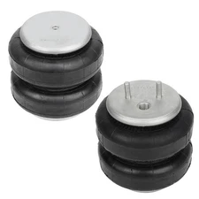 Pair Air Suspension Air Bag 3/8" NPT Port Kit Replace For Rock Ride W21-760-6781