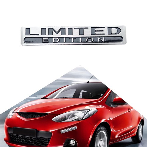 2PCS LIMITED EDITION Aluminum Emblem Decals Car Badge Stickers Decor Accessories - Bild 8 von 15