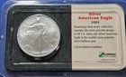 A 2003 Silver ~ American Eagle ~ Littleton Coin Co. ~ Brilliant Unc