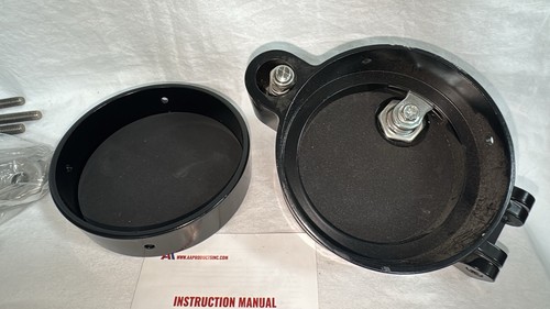 Kit portador de conducto universal AA Products apto para tubería de PVC de 4" sin perforación negro - Imagen 7 de 11