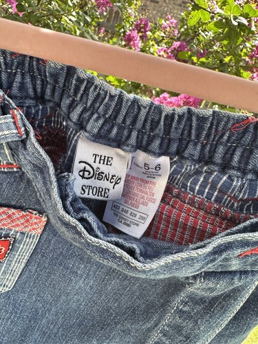 Vintage Disney Store Size 5/6 Minnie Embroidered Jean Skort 90s - Picture 4 of 5