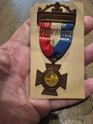 sons of union veterans of the civil war Camp Alger Souvenir Metal