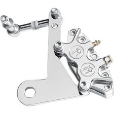 Performance Machine 1203-9017-CH Classic Front Caliper Kit - Chrome