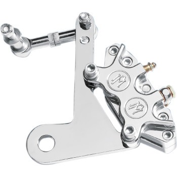 Performance Machine 1203-9017-CH Classic Front Caliper Kit - Chrome - Picture 1 of 3