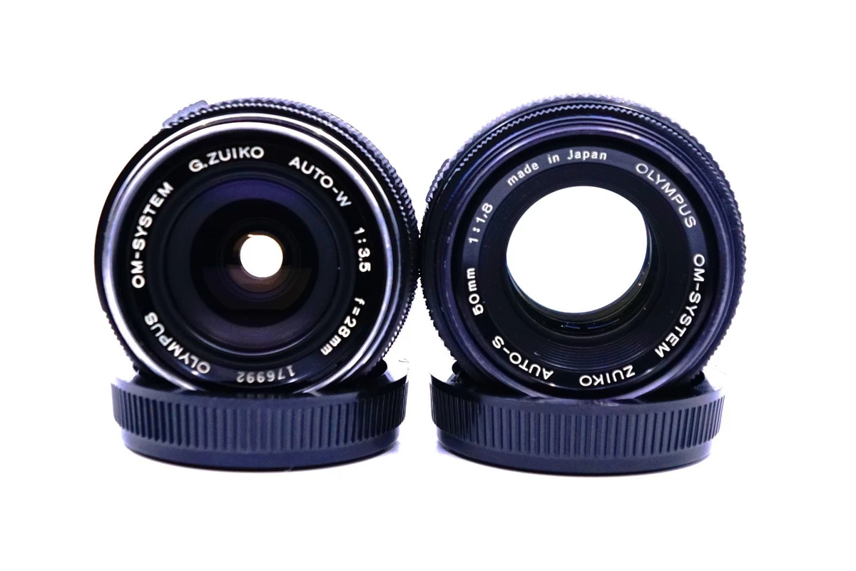 F/3.5 Camera Lenses Olympus Zuiko 28mm Focal for sale | eBay