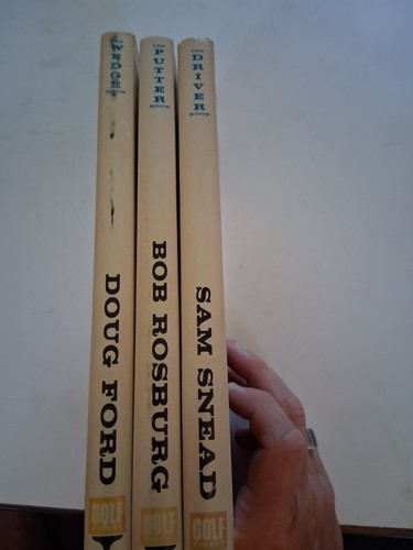 1963 Golf Digests Golf Trilogy Book Set The Driver The Wedge The Putter - Picture 8 of 11