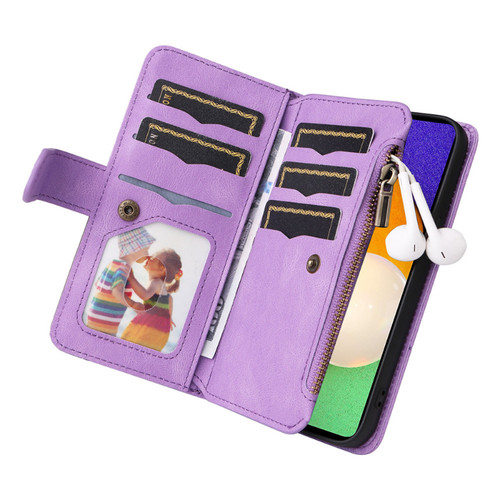 Wallet Case für Samsung Galaxy S25 S24 S23 FE S22 S21 A56 A55 Leder Flip Cover - Bild 6 von 71