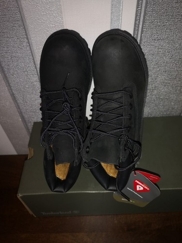 TIMBERLAND STIVALETTI JUINOR PREMIUM PER BAMBINI 6 POLLICI NERI - UK 12 - Foto 4 di 8