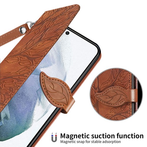 Für Samsung Galaxy Geldbörse Leder Flip Handyhülle mit 2X Glas Displayschutzfolie - Bild 33 von 52