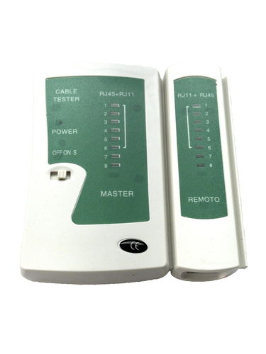 Netzwerk LAN Kabel Tester Test RJ45 RJ-11 CAT5 UTP Ethernet Tool Cat5 6 E RJ11 8P