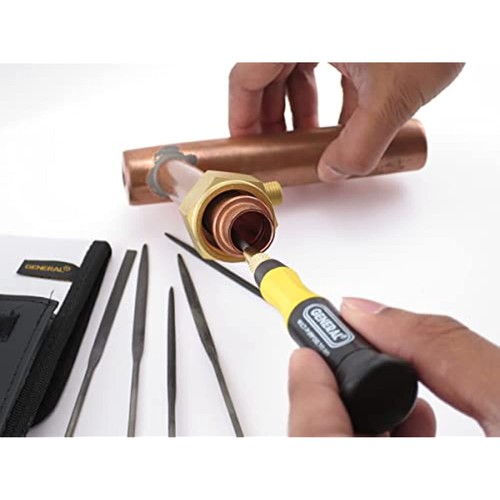 General Tools 707476 6-piece Swiss Pattern Chromium Alloy Steel Needle File Set - Picture 6 of 8