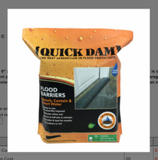 Flood Barrier 6-In. x 5-Ft., 2-Pk.