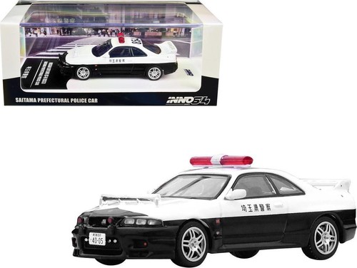 Nissan Skyline GT-R (R33) RHD (Right Hand Drive) Black and White Saitama Police - Picture 8 of 12