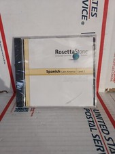 Rosetta Stone Spanish Latin America Level 2 CD NEW SEALED - 185