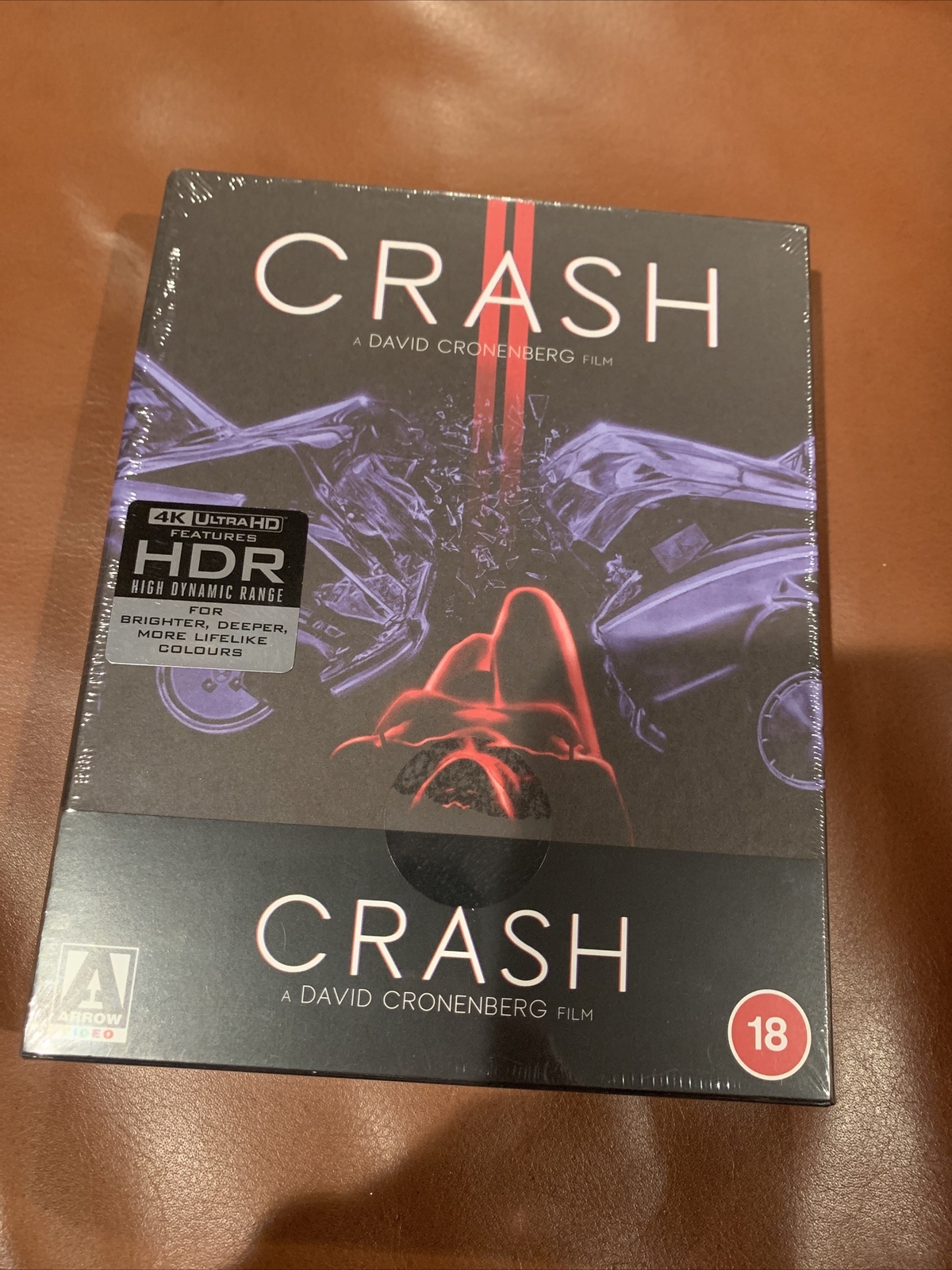 Crash 4K UHD Bluray Limited Edition Arrow Video Region Free Cronenberg
