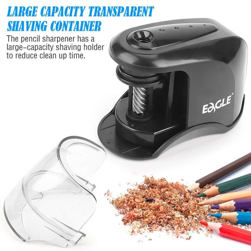 Automatic Electric Pencil Sharpener For Kids Battery Operated Home School Office - Picture 7 of 12