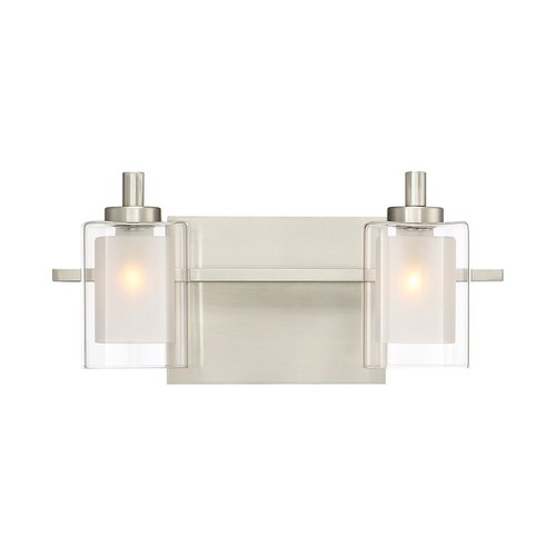 Quoizel Kolt Bath Light, 2 Light, Brushed Nickel - KLT8602BNLED - Picture 1 of 1