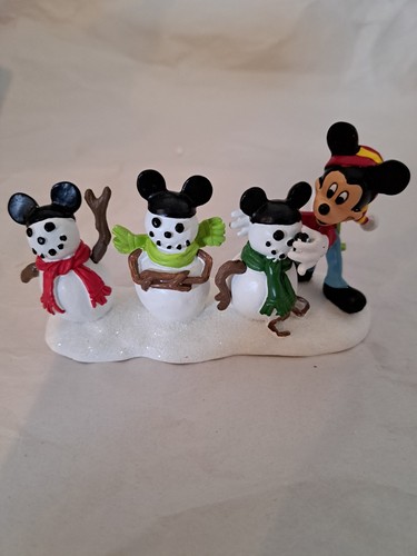 Mickey Merry Christmas Village 2010 Dep 56 The Three Mouseketeers - Picture 6 of 6