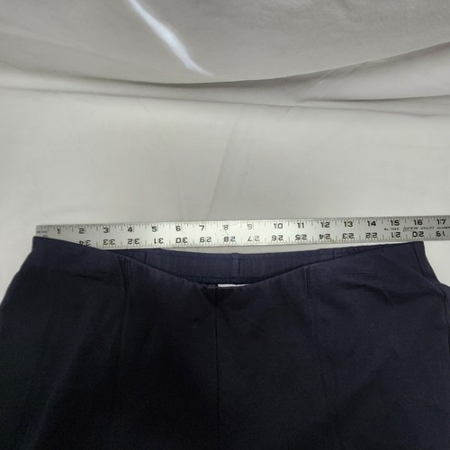 J. Jill Ponte Leggings Petite Black Pull On Stretch Pants Women's L - Afbeelding 5 van 8