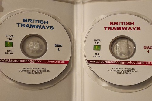British Tramways DVD 2 Disc Tram Archeology day to day running etc Laurence Hogg - Picture 3 of 3