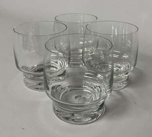 Rosenthal Studio-Linie Whiskey Old Fashioned Lowball Kristallglas - 4er Set