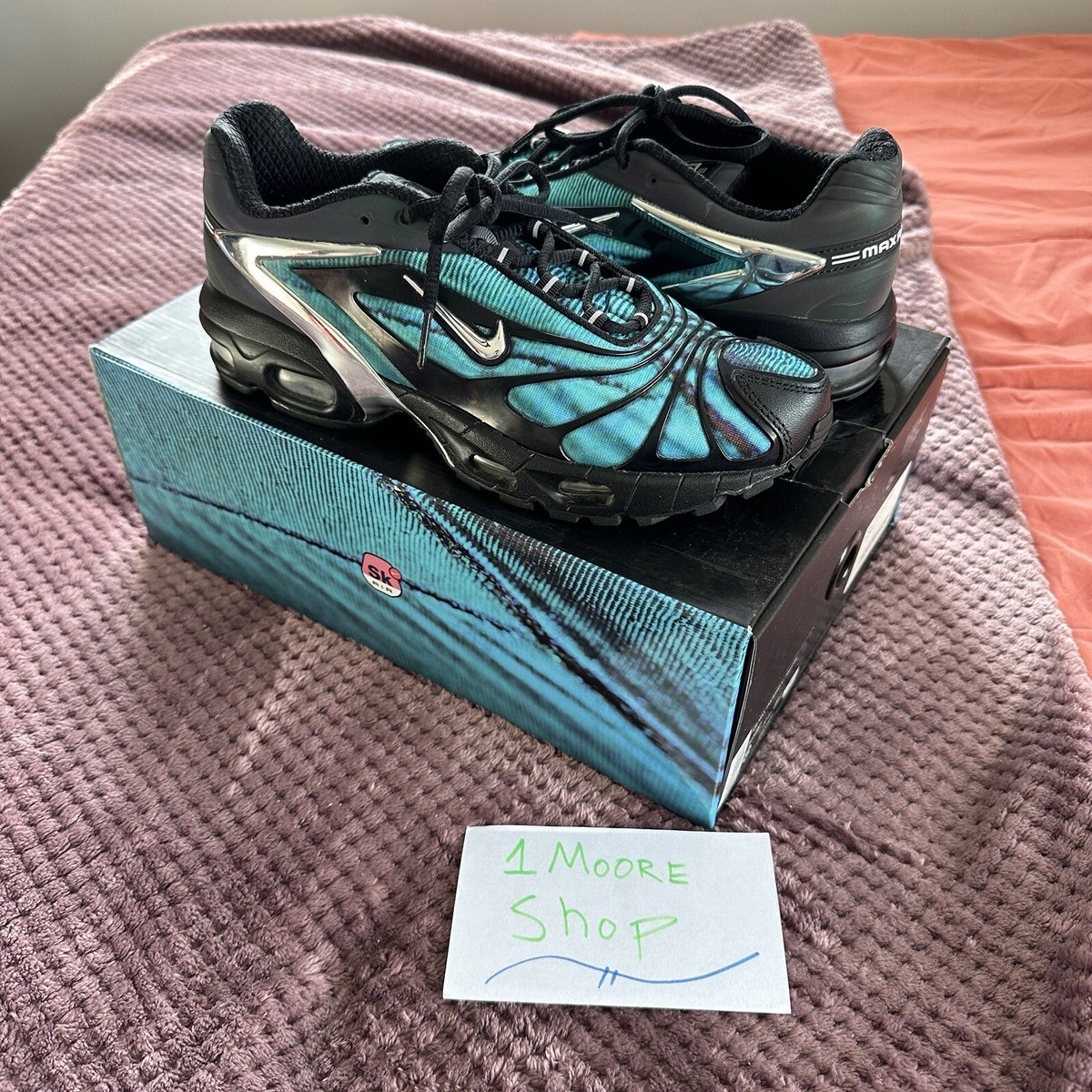 Size 8 - Nike Skepta x Air Max Tailwind 5 Bright Blue for Size 8 - Nike Skepta x Air Max Tailwind 5 Bright Blue for
