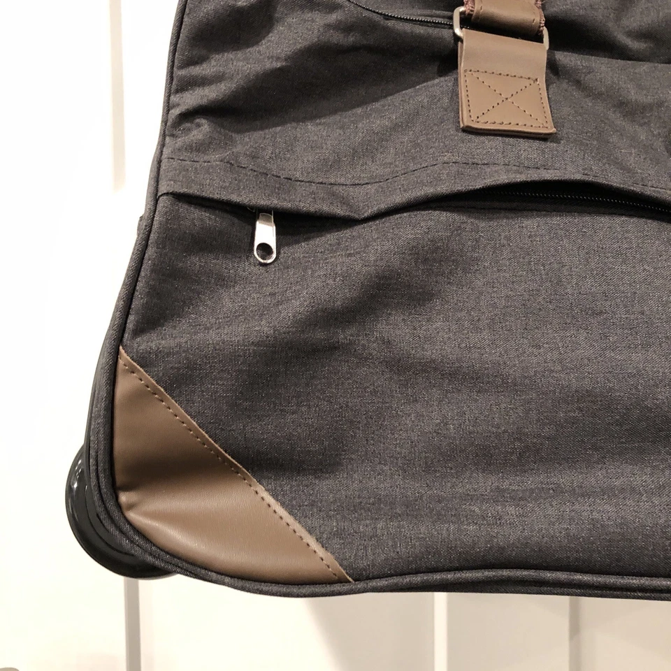 Bella Russo Rolling Travel Duffle Bag Luggage 21 X 12 X 10 NEW - Image 2 of 4