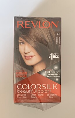 REVLON COLORSILK Beautiful Color Permanent Hair Dye 3D GEL ...