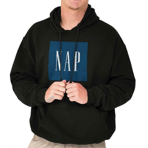 Lustiger sarkastischer Schlaf faul Chill Nap Humor Hoodie Kapuzenpullover Männer Frauen - Bild 10 von 11