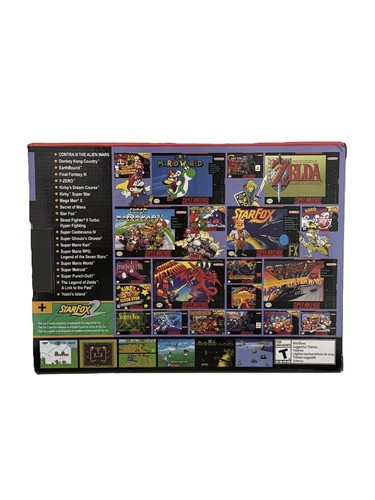 Brand New Super Nintendo Classic Mini SNES Entertainment System 21 Game Console - Picture 3 of 10