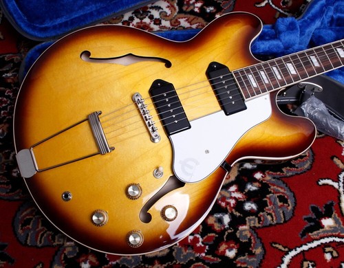 Epiphone Casino USA Collection Vintage Sunburst Electric Guitar From JAPAN - Picture 2 of 9