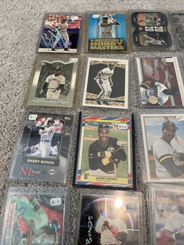 35 Barry Bonds Karten Einlagen San Francisco Giants Home Run King tolles Lot #1 - Bild 5 von 10