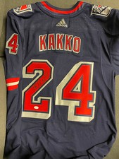 New York Rangers Kappo Kakko Authentic Reebok Pro Jersey JSA BNWT New York Rangers Kappo Kakko Authentic Reebok Pro Jersey JSA BNWT