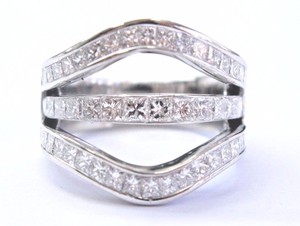 STARDUST-Platinum-Princess-Cut-Diamond-3-Row-Open-Ring-2-50Ct-F-VS1